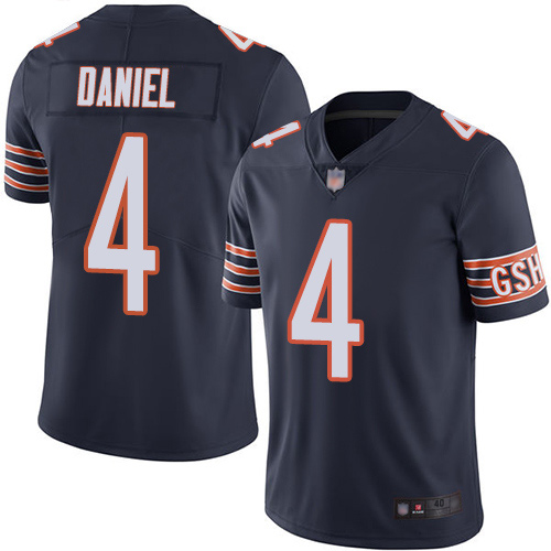 Chicago Bears Limited Navy Blue Men Chase Daniel Home Jersey NFL Football 4 Vapor Untouchable